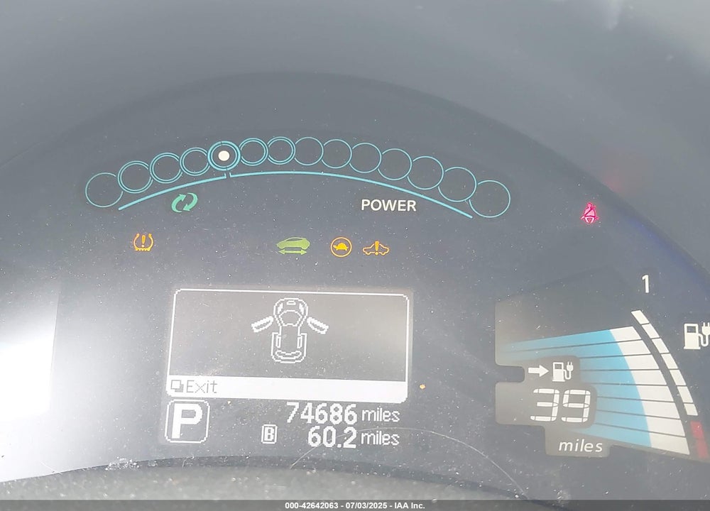 2015 NISSAN LEAF VIN: 1N4AZ0CP9FC330171