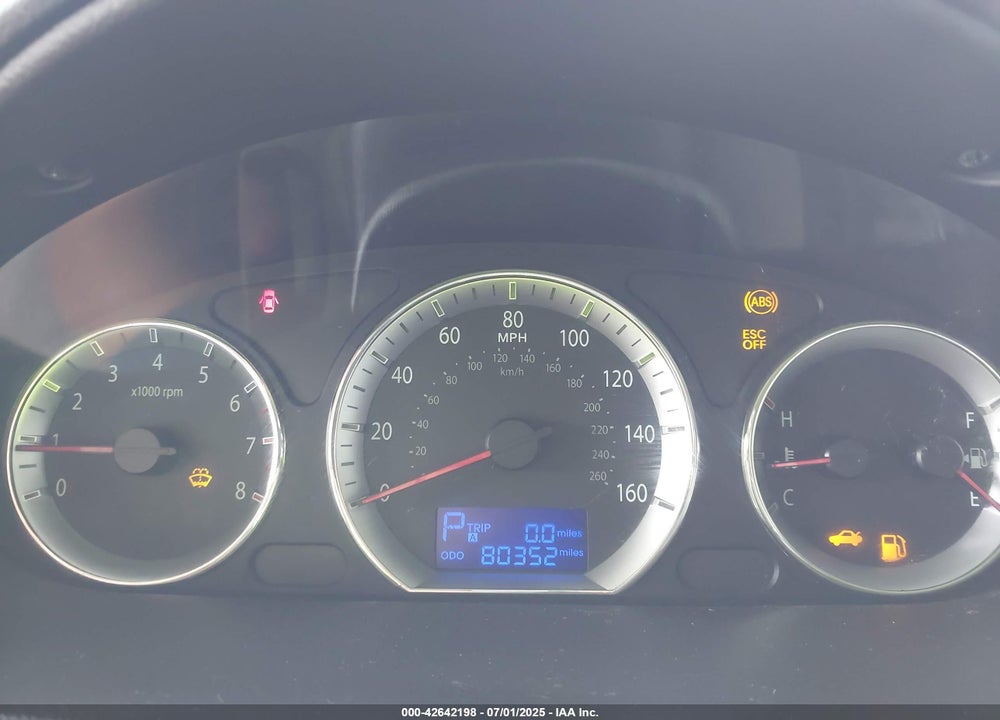 2009 HYUNDAI SONATA VIN: 5NPET46C59H433870
