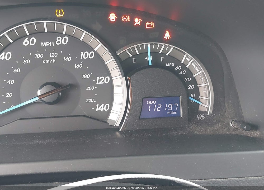 2012 TOYOTA CAMRY VIN: 4T1BF1FK0CU185780