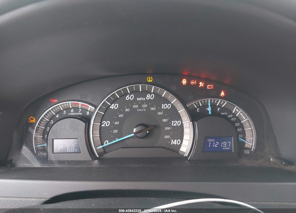 2012 TOYOTA CAMRY VIN: 4T1BF1FK0CU185780