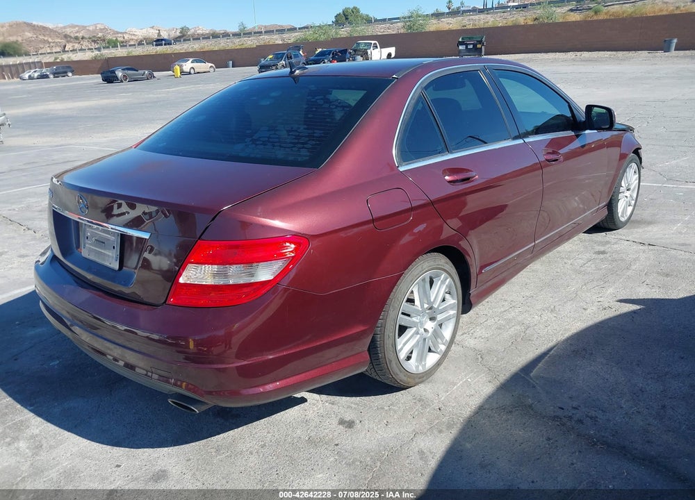 2008 MERCEDES-BENZ C 300 VIN: WDDGF54X18F047859