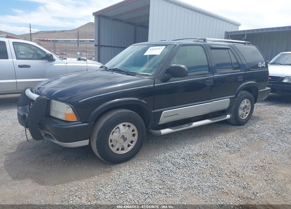 2000 GMC JIMMY JDE W/1SH/1SJ VIN: 1GKDT13WXY2247996