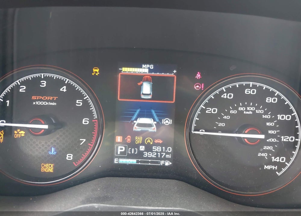 2020 SUBARU FORESTER VIN: JF2SKAMC9LH406833
