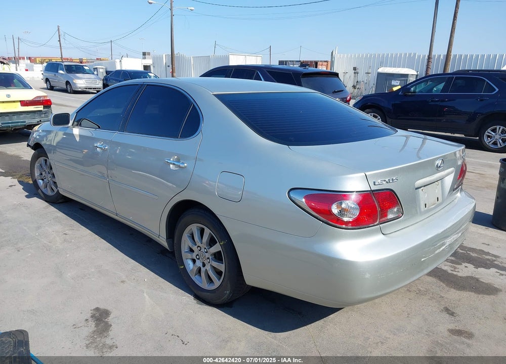 2003 LEXUS ES 300 VIN: JTHBF30G236002533