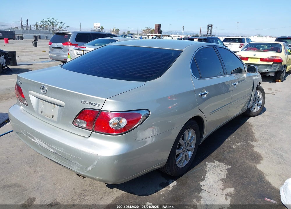 2003 LEXUS ES 300 VIN: JTHBF30G236002533