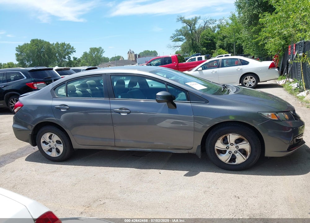 2013 HONDA CIVIC LX VIN: 19XFB2F53DE068275