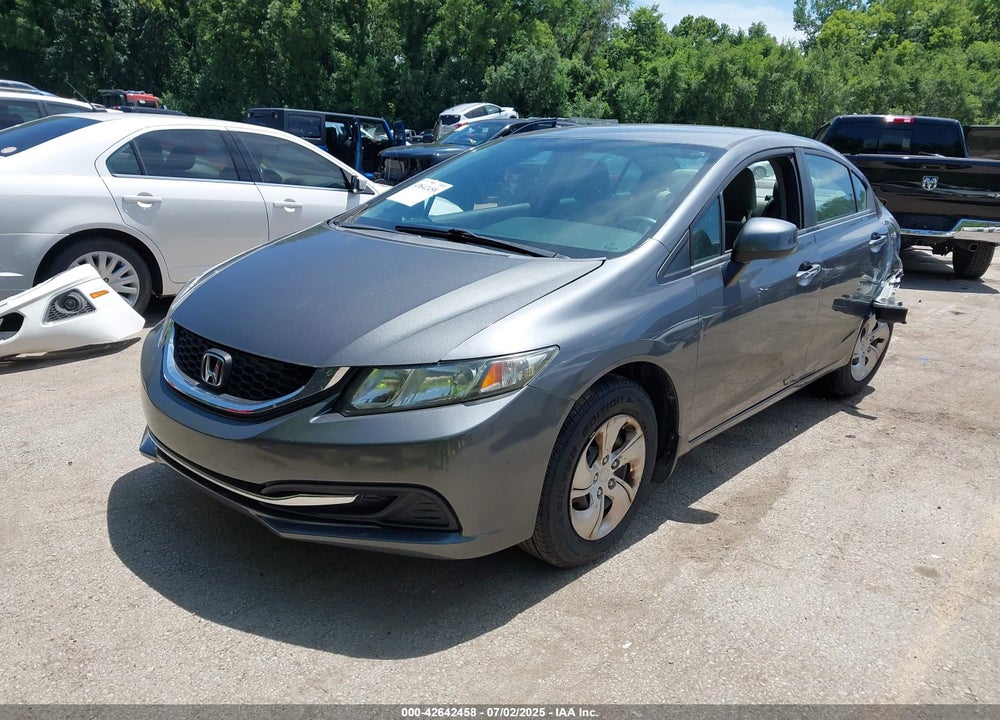 2013 HONDA CIVIC LX VIN: 19XFB2F53DE068275