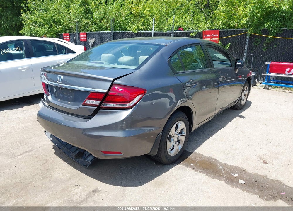 2013 HONDA CIVIC LX VIN: 19XFB2F53DE068275