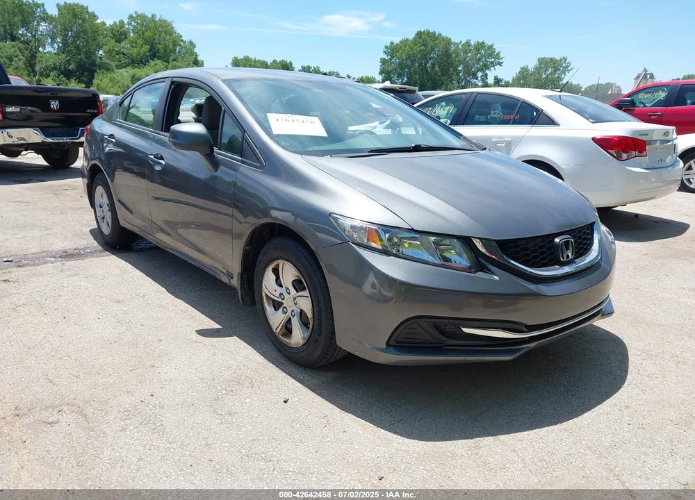 2013 HONDA CIVIC LX VIN: 19XFB2F53DE068275