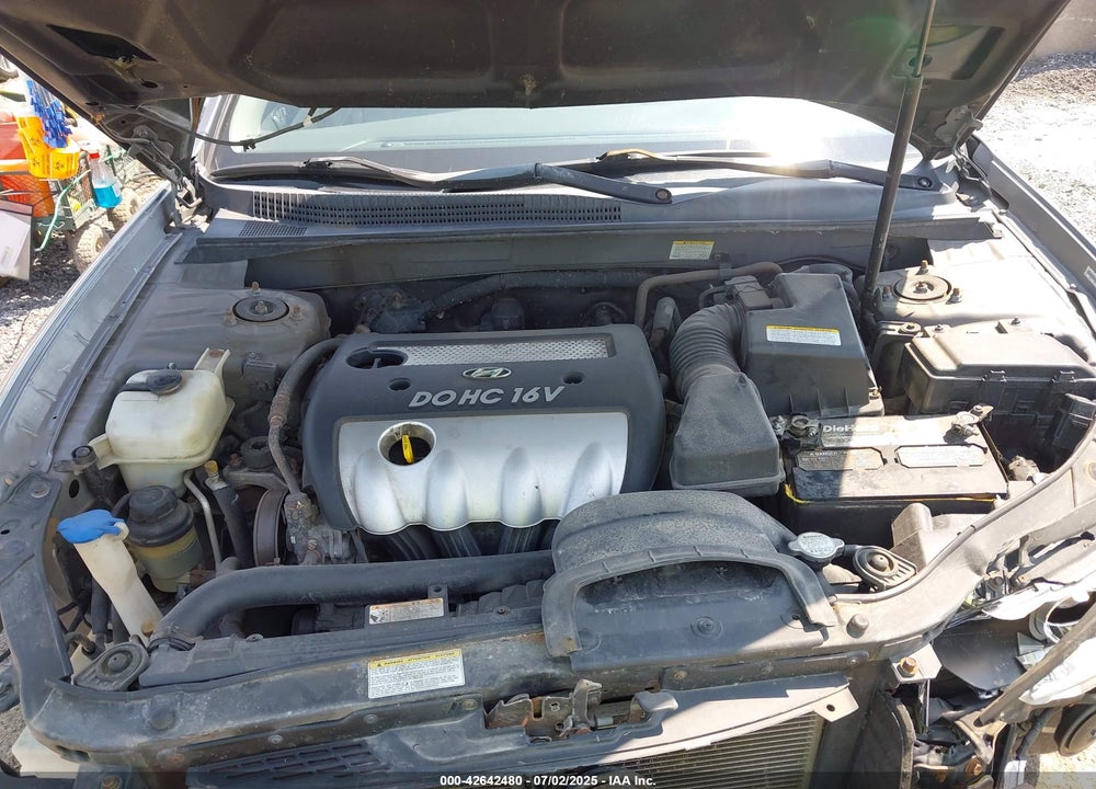 2007 HYUNDAI SONATA GLS VIN: 5NPET46C97H289611