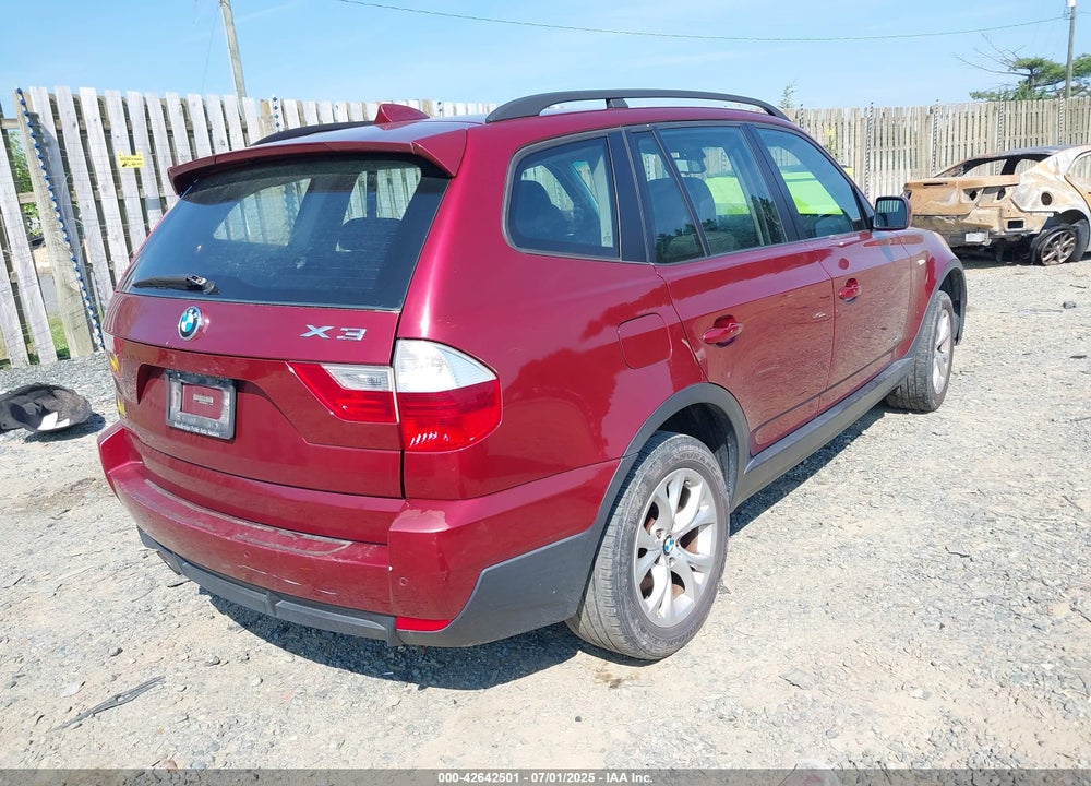 2009 BMW X3 VIN: WBXPC93469WJ31181