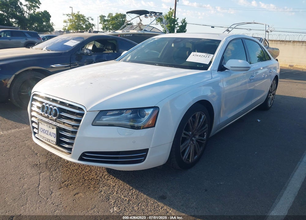 2013 AUDI A8 L VIN: WAURGAFD5DN009804
