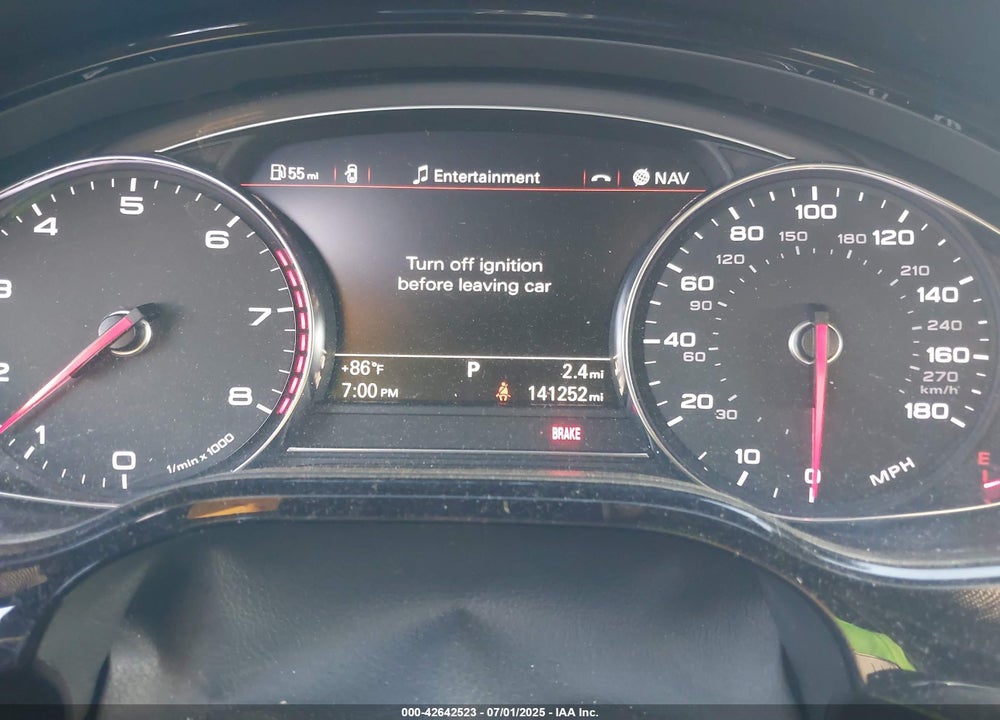 2013 AUDI A8 L VIN: WAURGAFD5DN009804