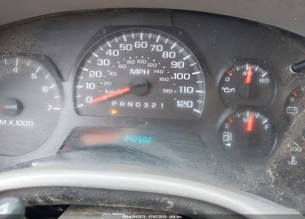 2007 CHEVROLET TRAILBLAZER LS VIN: 1GNDS13S572177311