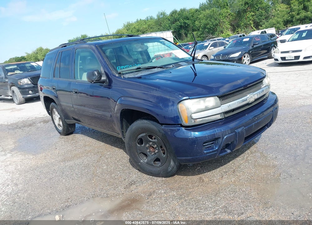 2007 CHEVROLET TRAILBLAZER LS VIN: 1GNDS13S572177311
