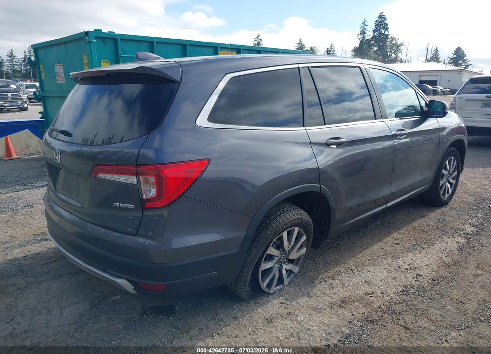 2019 HONDA PILOT VIN: 5FNYF6H52KB035504