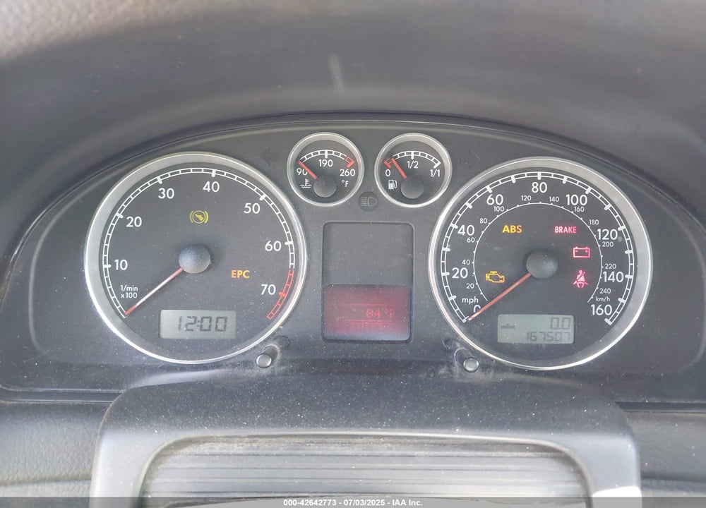 2004 VOLKSWAGEN PASSAT GLS VIN: WVWVD63B74E024668