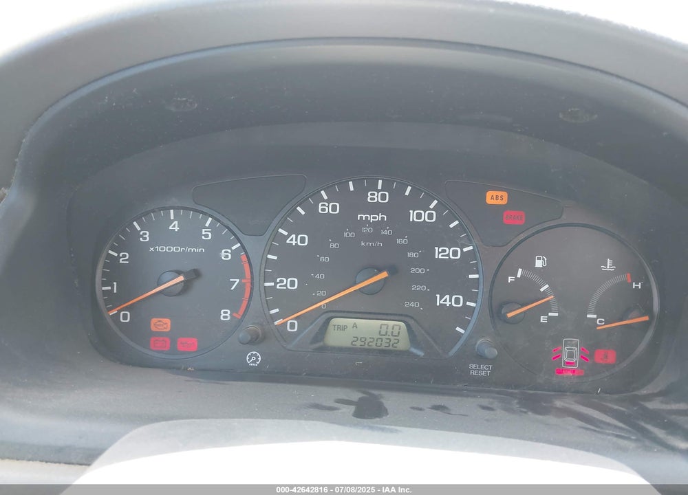 2001 HONDA ACCORD 2.3 EX VIN: 1HGCG65811A069075
