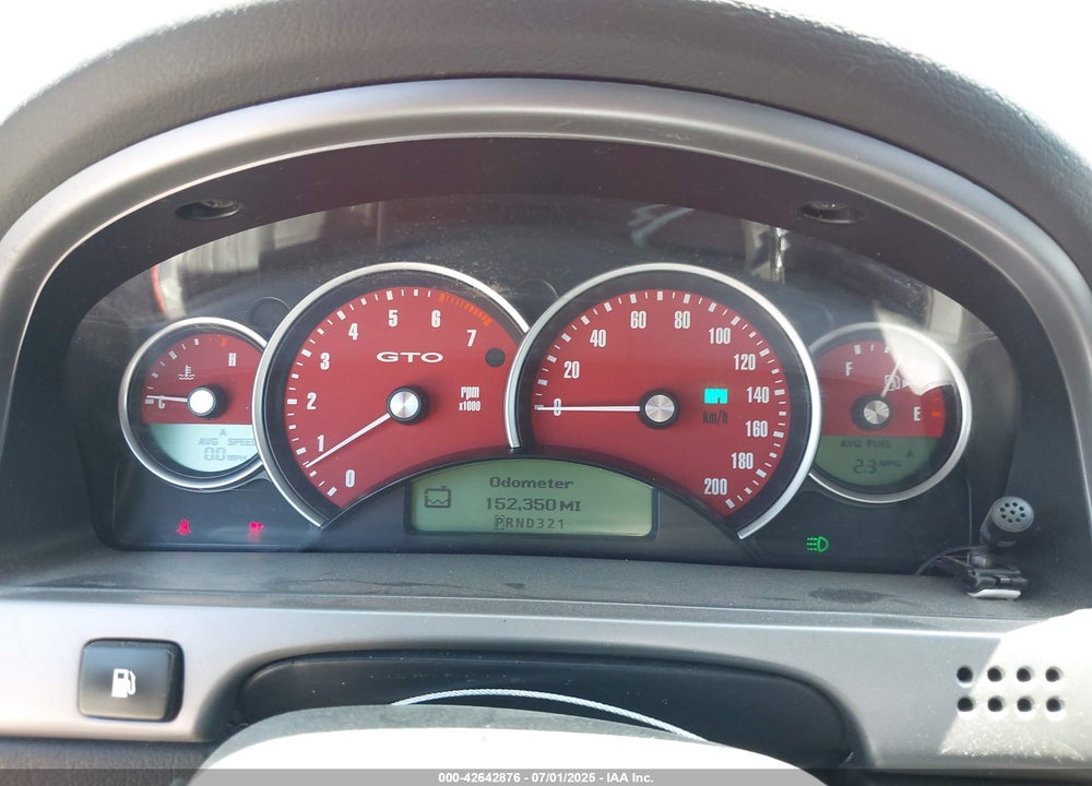 2004 PONTIAC GTO VIN: 6G2VX12G24L224626