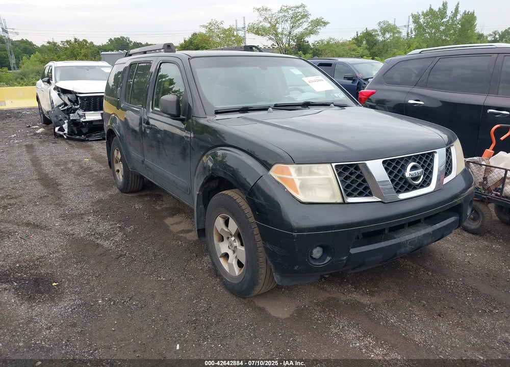 2005 NISSAN PATHFINDER XE VIN: 5N1AR18W75C787488
