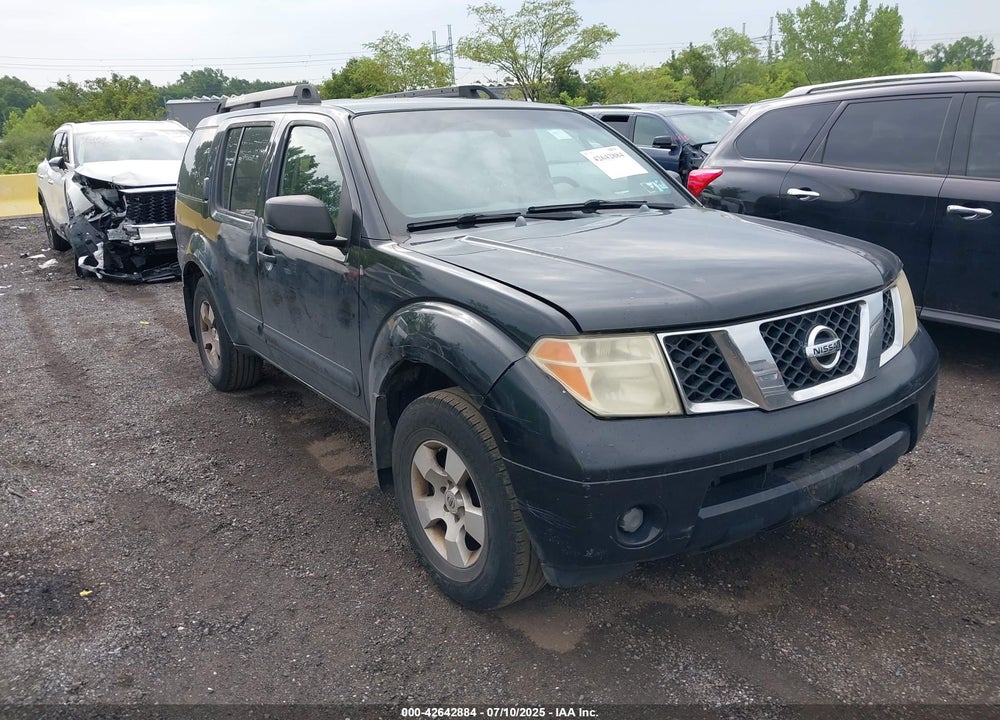 2005 NISSAN PATHFINDER XE VIN: 5N1AR18W75C787488