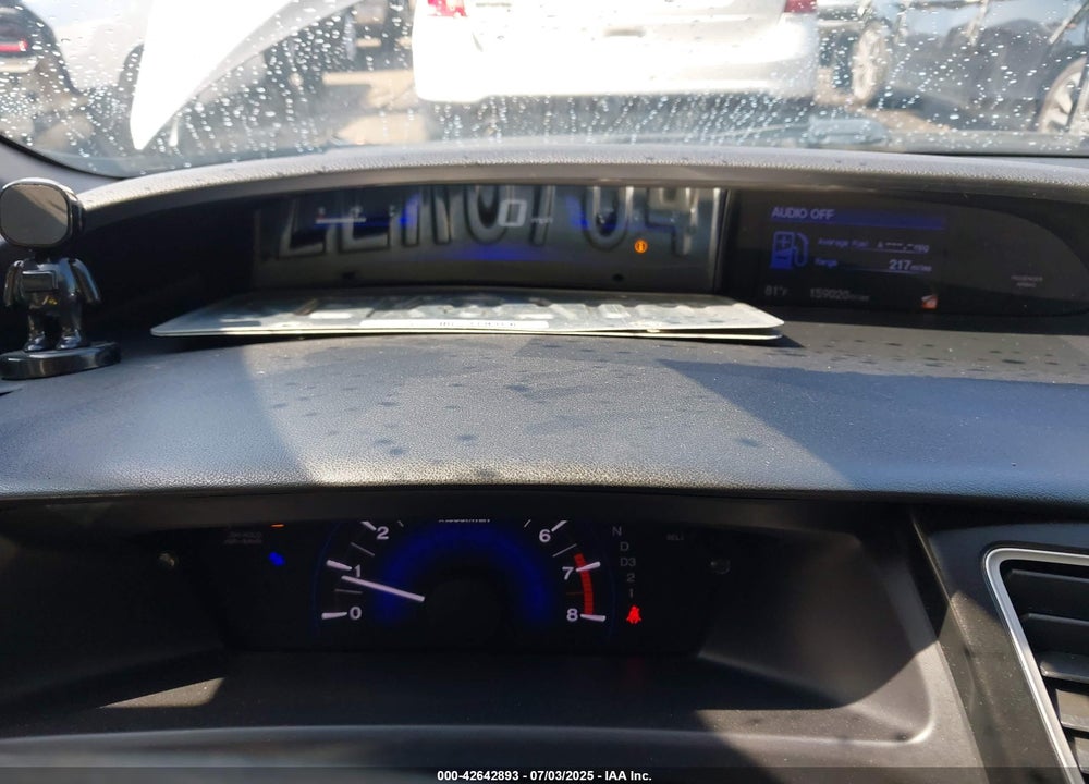 2013 HONDA CIVIC VIN: 2HGFB2F53DH592211
