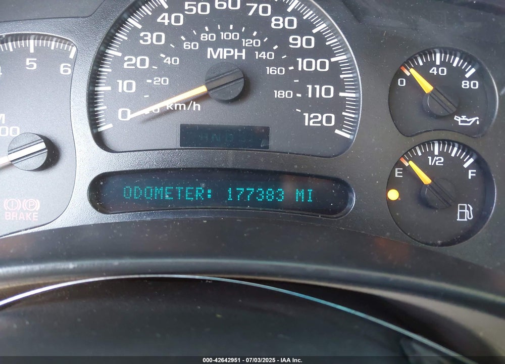 2003 CHEVROLET AVALANCHE 1500 VIN: 3GNEC13T03G283368