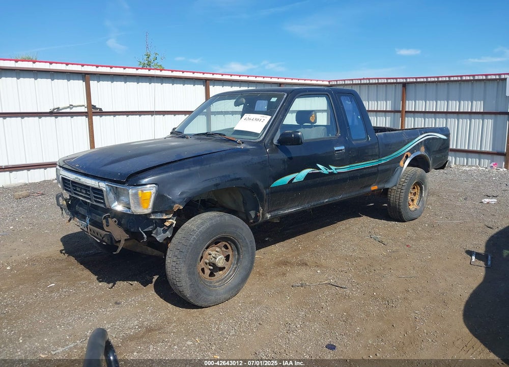 1989 TOYOTA PICKUP 1/2 TON EX LNG WHLBSE DLX VIN: JT4VN13D2K0009698