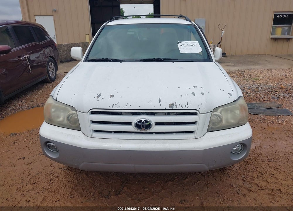 2005 TOYOTA HIGHLANDER V6 VIN: JTEGP21A550046469