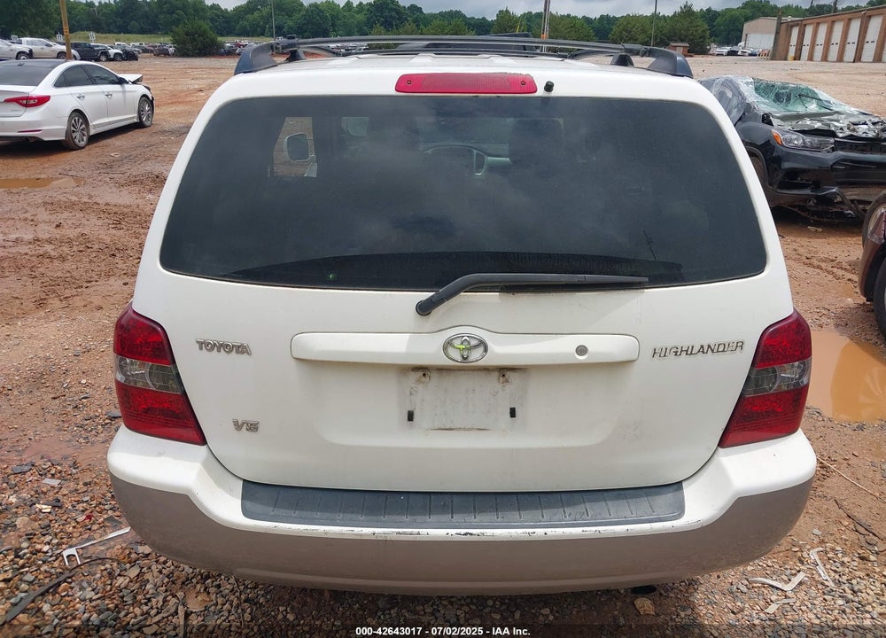 2005 TOYOTA HIGHLANDER V6 VIN: JTEGP21A550046469