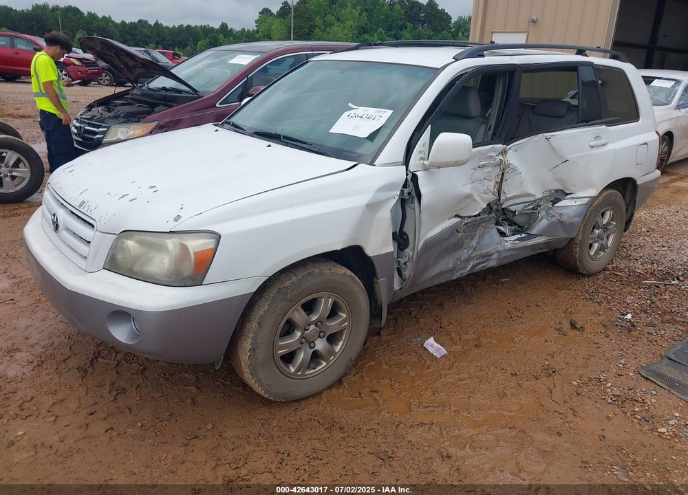 2005 TOYOTA HIGHLANDER V6 VIN: JTEGP21A550046469
