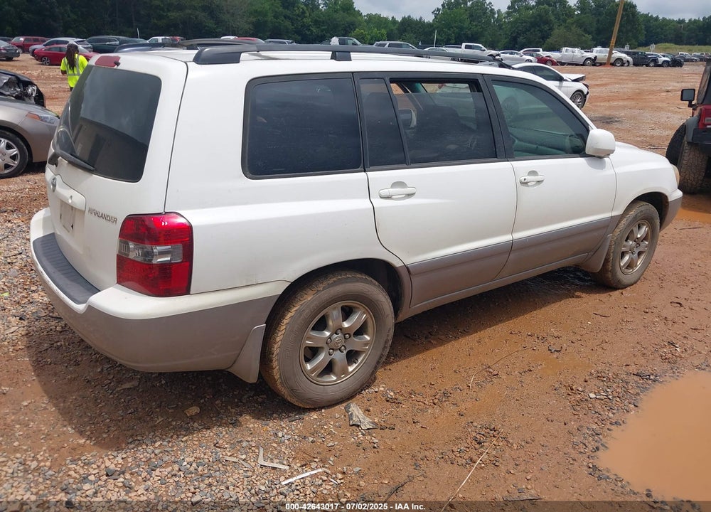 2005 TOYOTA HIGHLANDER V6 VIN: JTEGP21A550046469