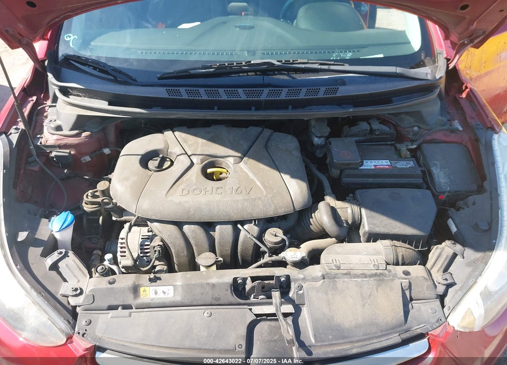 2015 HYUNDAI ELANTRA VIN: 5NPDH4AE8FH616729
