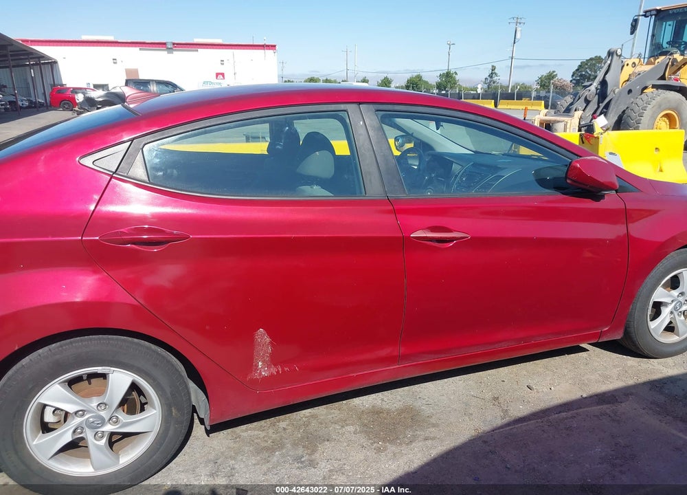 2015 HYUNDAI ELANTRA VIN: 5NPDH4AE8FH616729