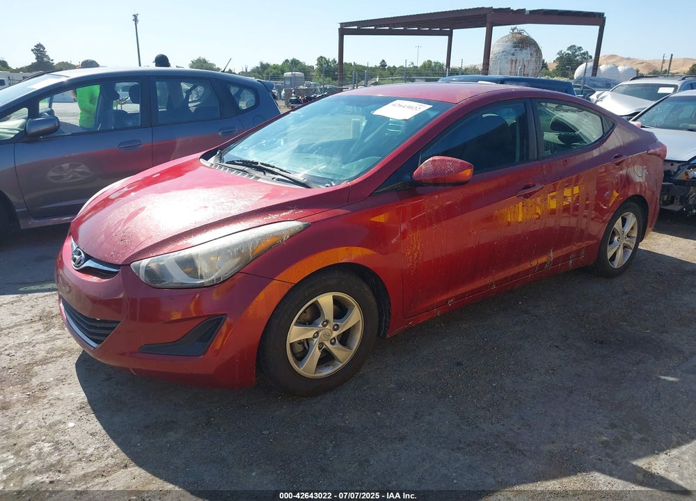 2015 HYUNDAI ELANTRA VIN: 5NPDH4AE8FH616729