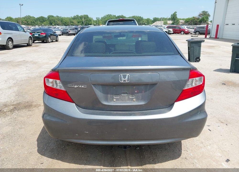 2012 HONDA CIVIC VIN: 19XFB2F90CE009444