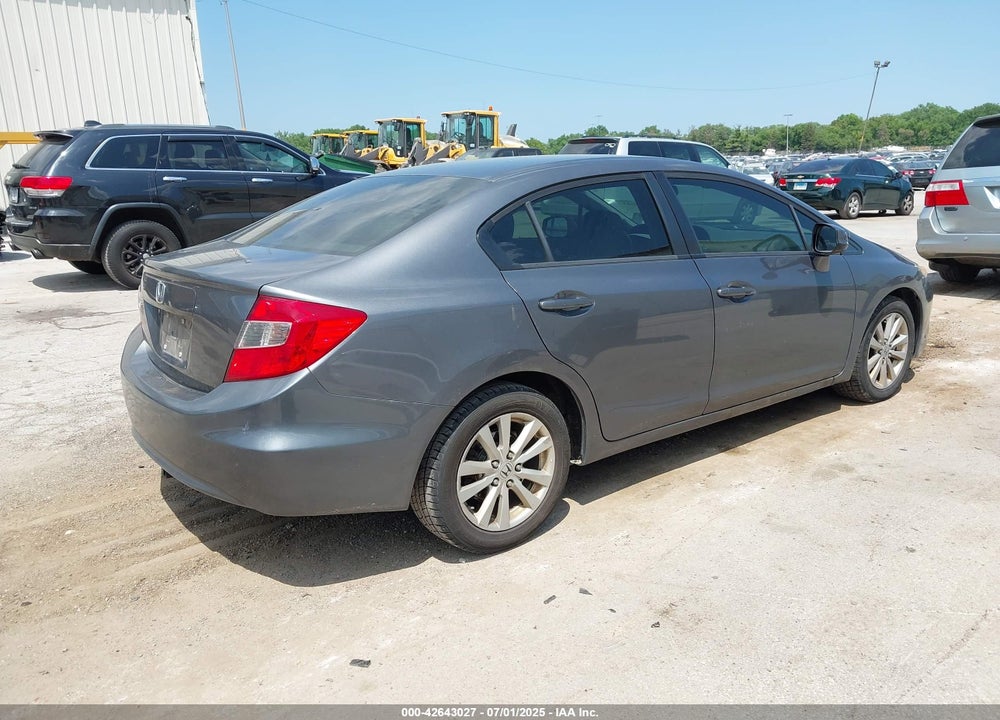 2012 HONDA CIVIC VIN: 19XFB2F90CE009444