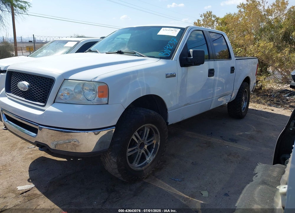 2006 FORD F-150 VIN: 1FTPW14546KB04237