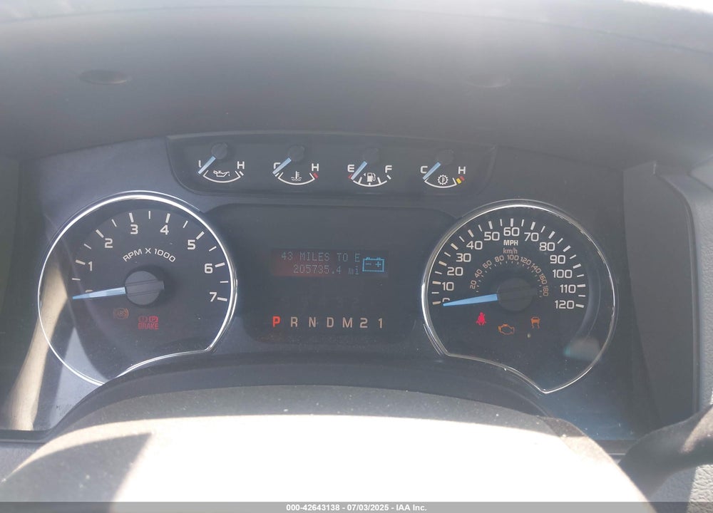 2011 FORD F-150 VIN: 1FTNF1CFXBKD41777