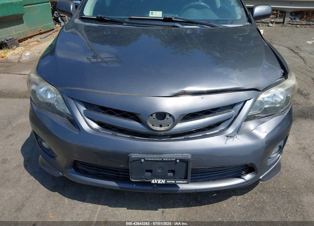 2011 TOYOTA COROLLA VIN: 2T1BU4EE4BC624210