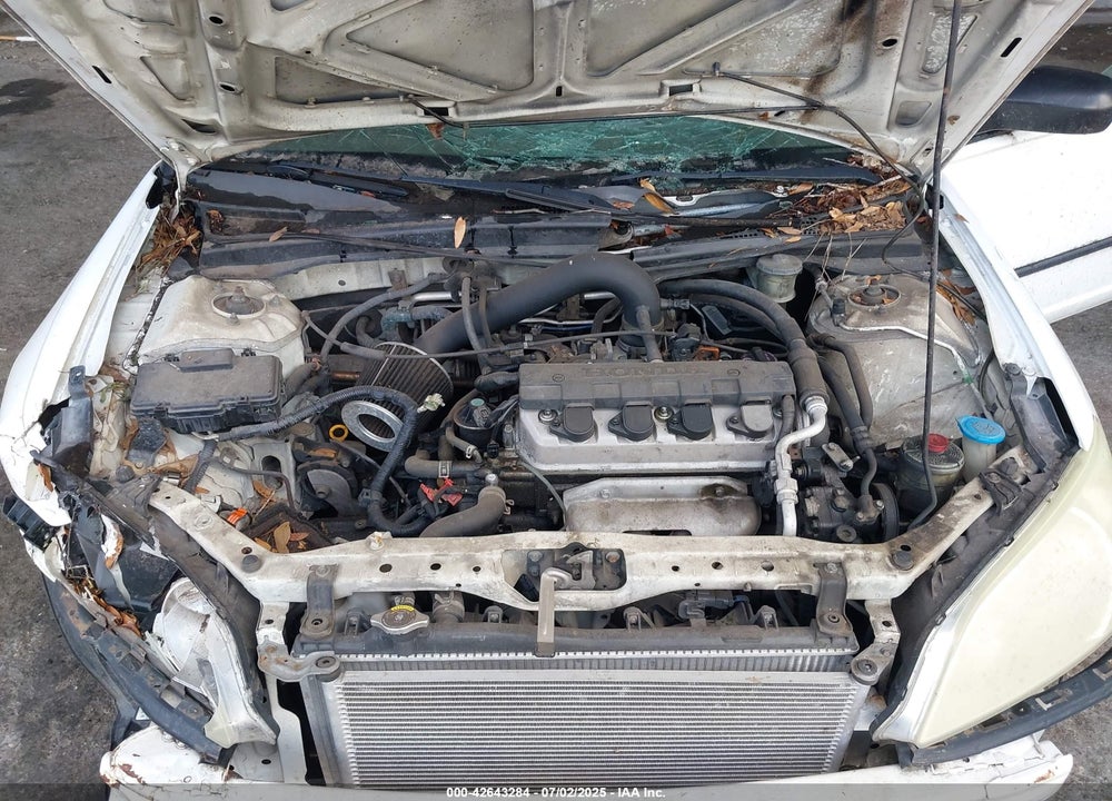 2005 HONDA CIVIC VP VIN: 2HGES16365H569933
