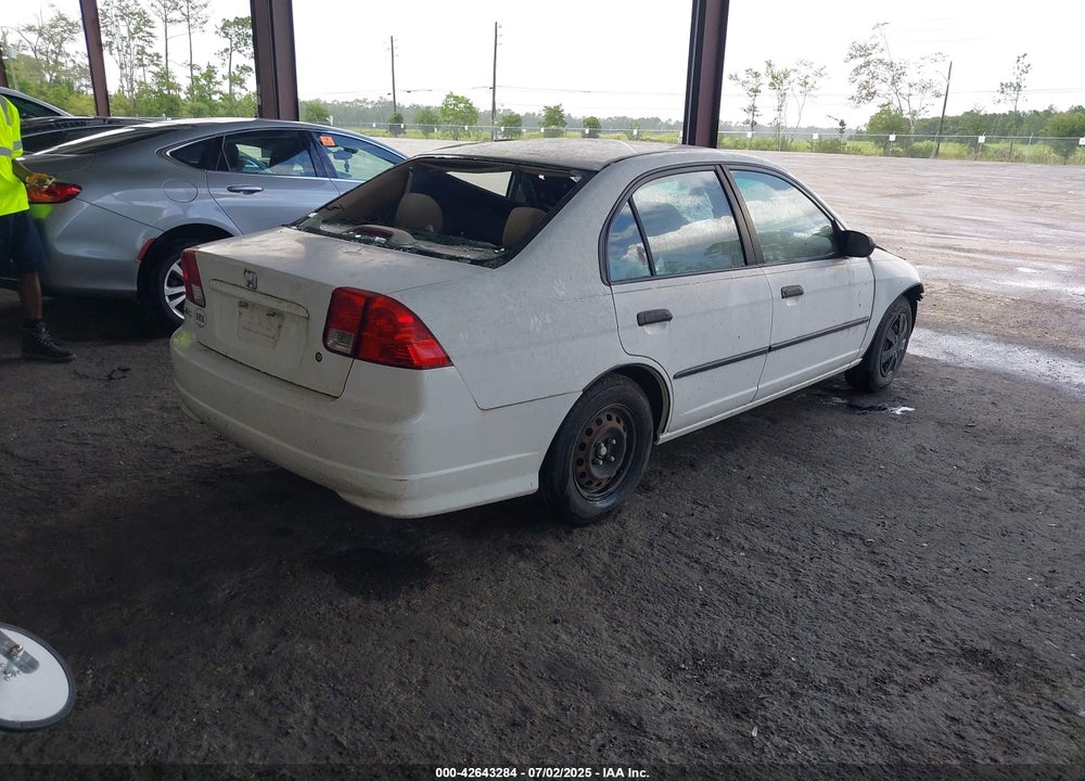 2005 HONDA CIVIC VP VIN: 2HGES16365H569933