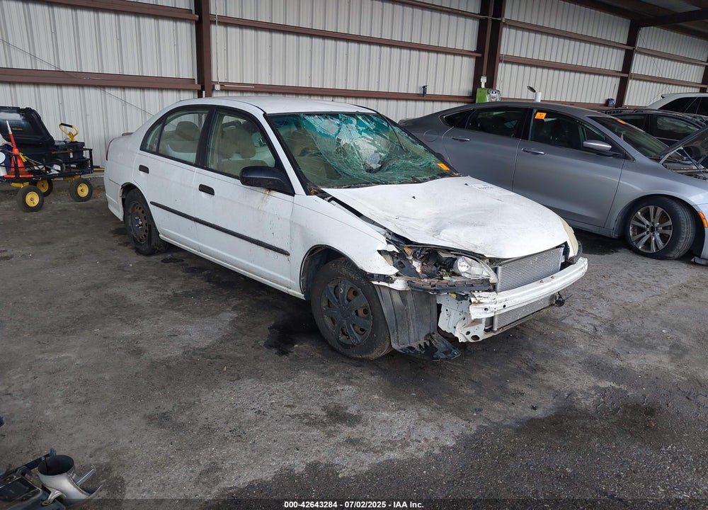 2005 HONDA CIVIC VP VIN: 2HGES16365H569933