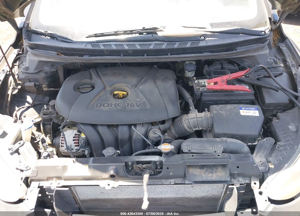 2011 HYUNDAI ELANTRA VIN: KMHDH4AE5BU121786