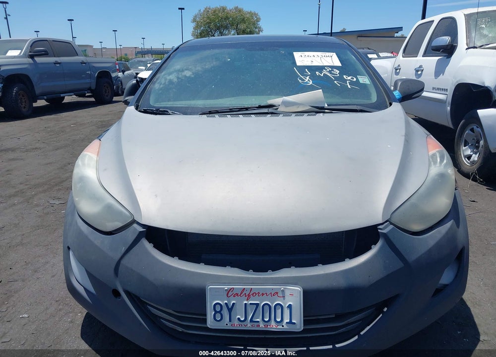 2011 HYUNDAI ELANTRA VIN: KMHDH4AE5BU121786