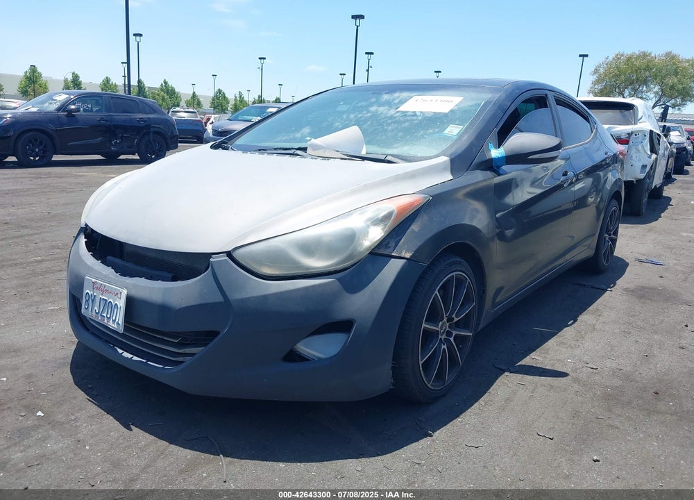 2011 HYUNDAI ELANTRA VIN: KMHDH4AE5BU121786