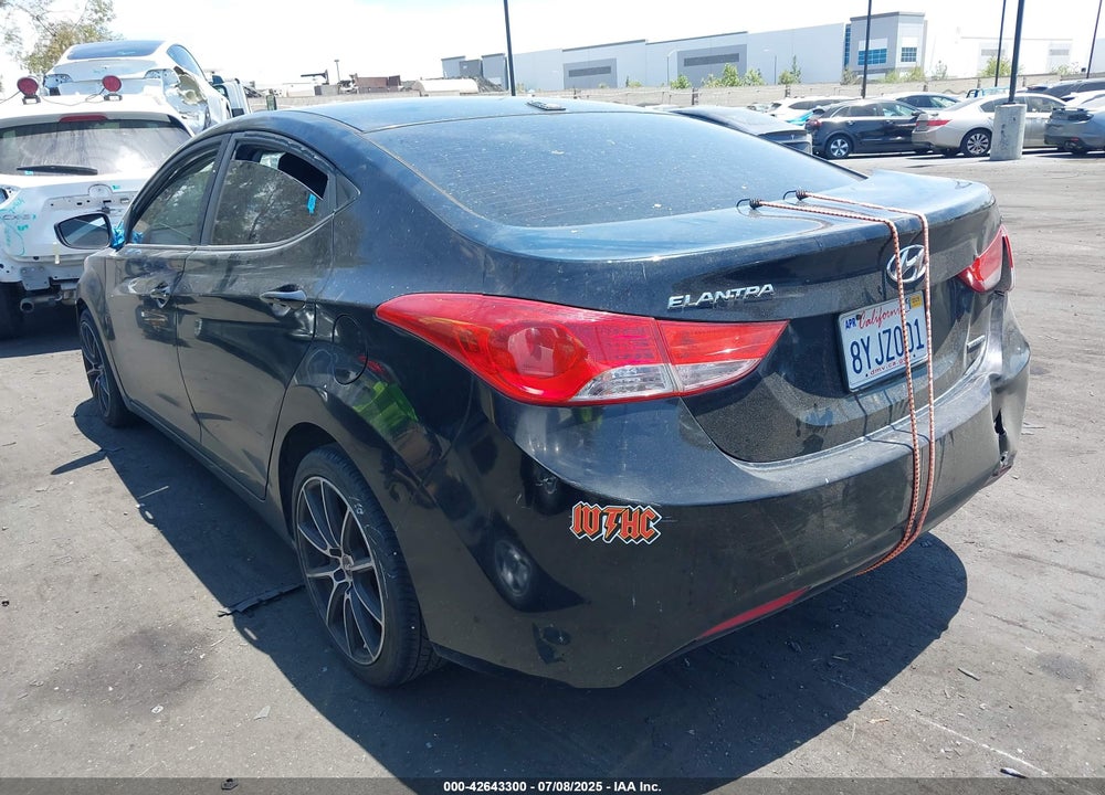 2011 HYUNDAI ELANTRA VIN: KMHDH4AE5BU121786