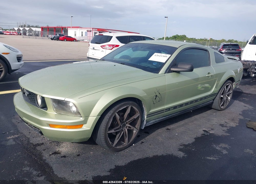 2005 FORD MUSTANG V6 DELUXE/V6 PREMIUM VIN: 1ZVFT80N255140487