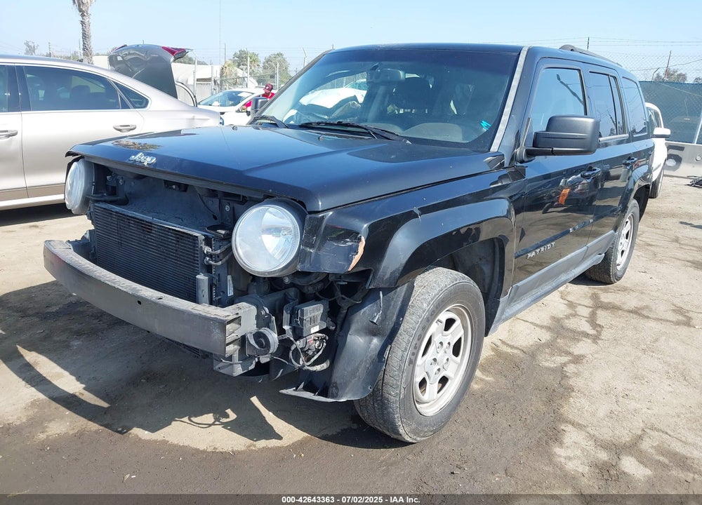2015 JEEP PATRIOT VIN: 1C4NJPBB7FD328608