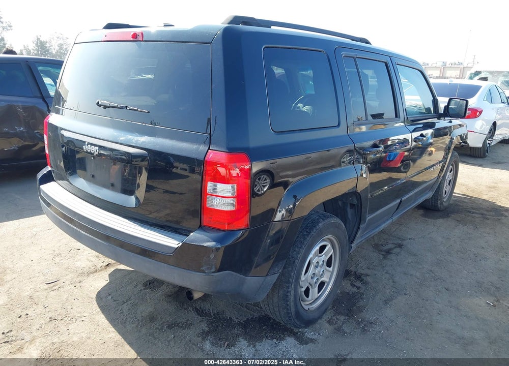 2015 JEEP PATRIOT VIN: 1C4NJPBB7FD328608